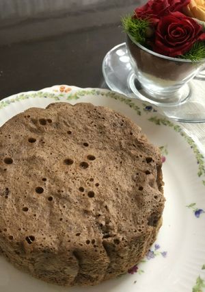 チョコプロテインケーキ-レシピのメイン写真