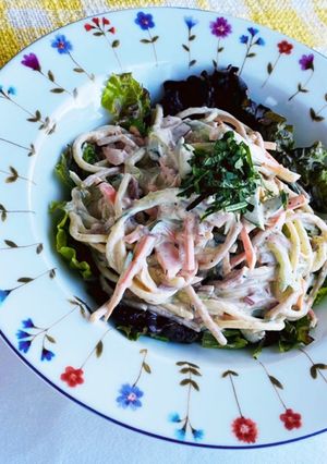 さっぱり青じそ☆パスタサラダ-レシピのメイン写真