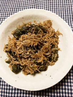 万願寺とうがらしとじゃこの炒め煮-レシピのメイン写真