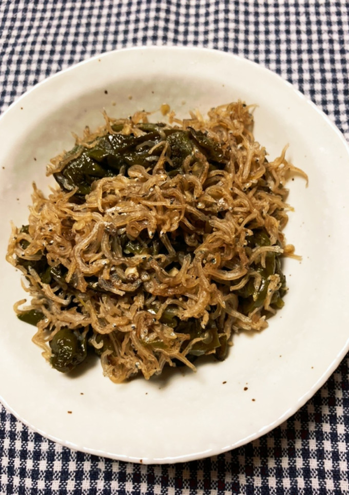 万願寺とうがらしとじゃこの炒め煮-レシピのメイン写真