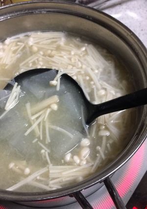 冬瓜の味噌汁 優しい味-レシピのメイン写真