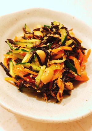 簡単☆時短☆ひじきと野菜の栄養サラダ-レシピのメイン写真