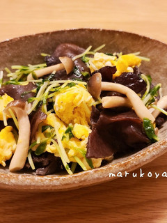 生キクラゲと卵の中華風炒め-レシピのメイン写真