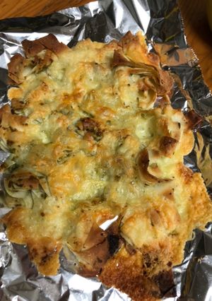 餃子の皮のパリパリジェノベーゼ-レシピのメイン写真