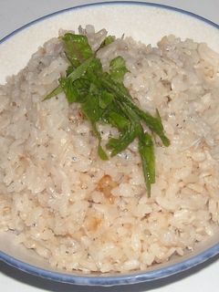 おでんの残り汁でしらす&ゴマ炊き込みご飯-レシピのメイン写真