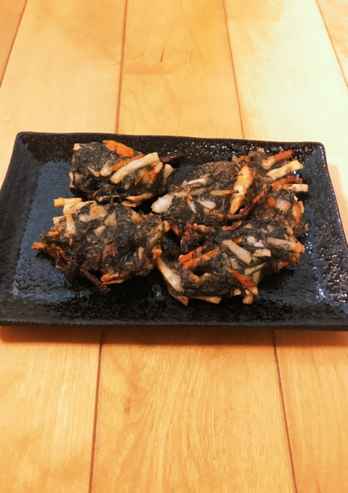 もずくと長芋の揚げ焼き♪旨うま♪-レシピのメイン写真