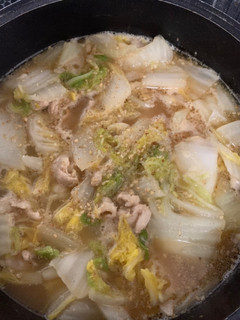 白菜と豚肉の味噌ゴマ煮-レシピのメイン写真