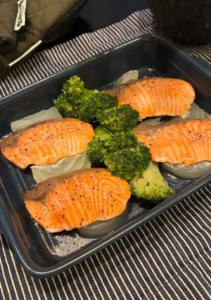おかんレシピ𓀤𓀣サーモン焼き-レシピのメイン写真