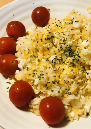 押し焼き仕上げのチャーハン-レシピのメイン写真