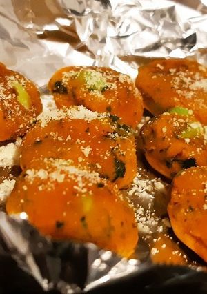 かぼちゃのおつまみ団子-レシピのメイン写真