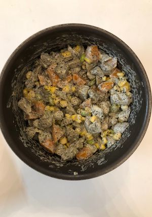 夏野菜とゴボウのサラダ-レシピのメイン写真