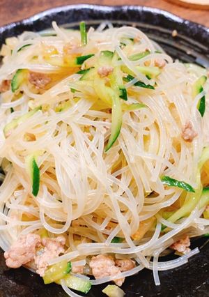 セロリと春雨のぽん酢サラダ-レシピのメイン写真