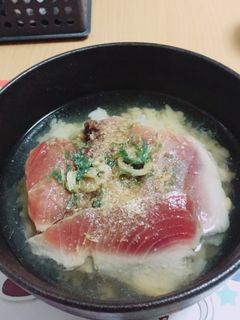 かつお茶漬け-レシピのメイン写真