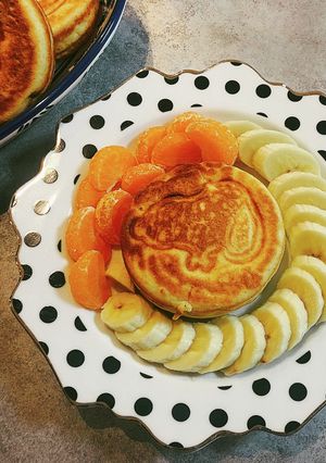 ブルーノでスヌーピーパンケーキ-レシピのメイン写真