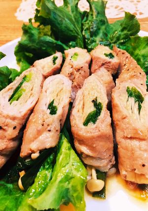 簡単♪えのき肉巻きお弁当やおかずにも!-レシピのメイン写真
