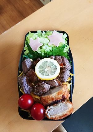 高３男子のお弁当7月17日-レシピのメイン写真