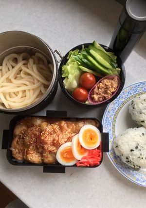 高校男子お弁当 1.7.17-レシピのメイン写真
