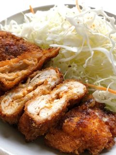 ささみのミートソースとチーズの挟み揚げ-レシピのメイン写真