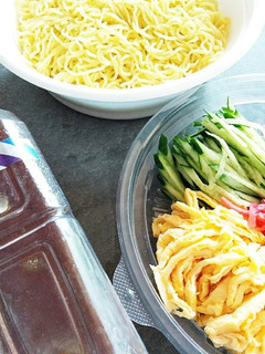 丸亀容器で☆冷やし中華弁当☆-レシピのメイン写真