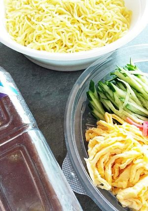 丸亀容器で☆冷やし中華弁当☆-レシピのメイン写真