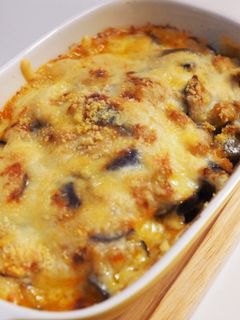 ナスのミートソースチーズ焼き-レシピのメイン写真