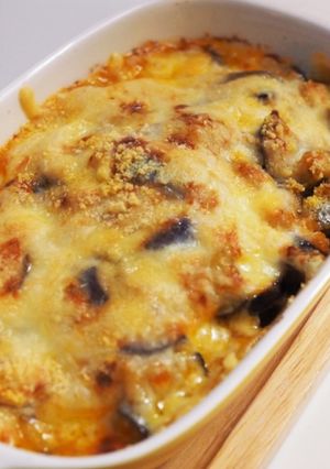 ナスのミートソースチーズ焼き-レシピのメイン写真