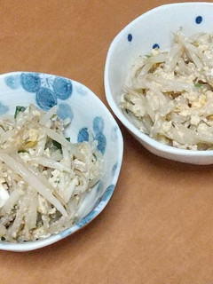 レンチン たまゴマもやし-レシピのメイン写真