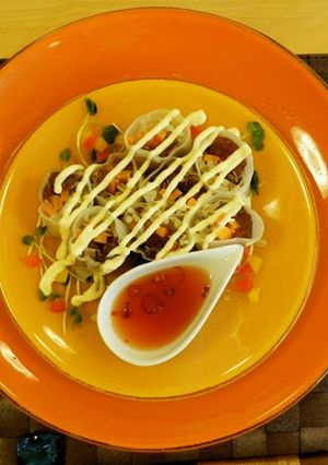 かつおの生春巻き(透析食)-レシピのメイン写真