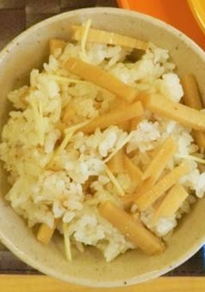 たけのこしょうがごはん（透析食）-レシピのメイン写真