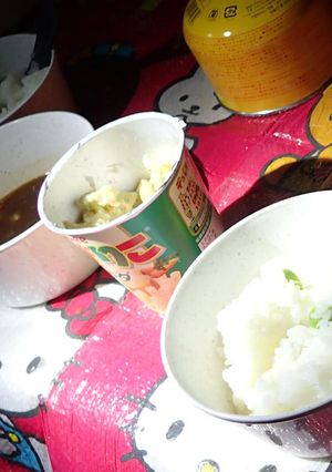 アルファ米で豆ごはん-レシピのメイン写真