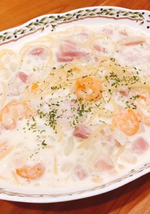 鍋一つで簡単♡牛乳消費スープパスタ-レシピのメイン写真