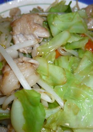 キャベツと豚肉の味噌炒め-レシピのメイン写真