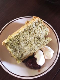 抹茶のシフォンケーキ-レシピのメイン写真