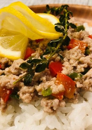 レモンdeさっぱり！洋風SOBORO丼＊-レシピのメイン写真