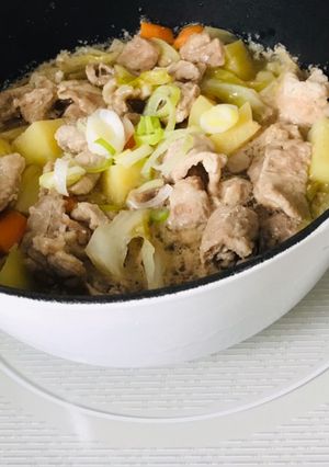 豚汁　ストウブ-レシピのメイン写真