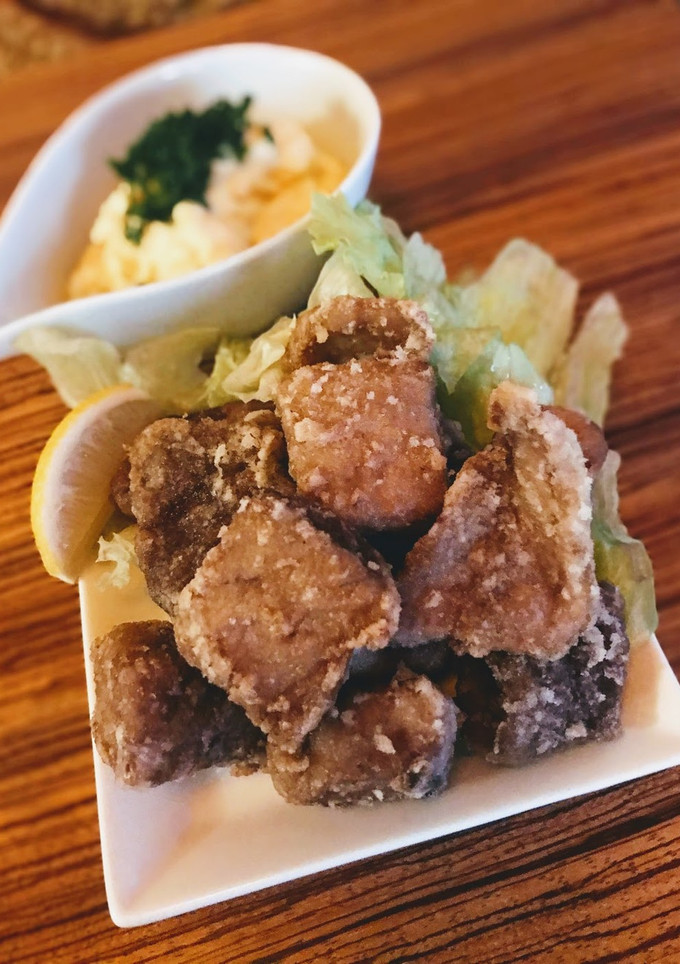 まぐろ血合い肉の竜田揚げ★焼肉のたれ-レシピのメイン写真