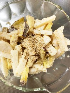 レンジさつまいもと大根のわさマヨ和え-レシピのメイン写真