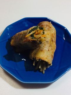 204、肉巻き牛蒡、大葉チーズ入り♡-レシピのメイン写真