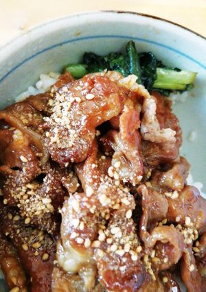 簡単な豚丼-レシピのメイン写真