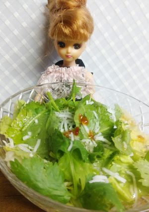 リカちゃん♡アジアン風ココナッツサラダ-レシピのメイン写真