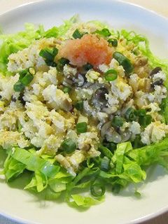 明太子チャーハン-レシピのメイン写真