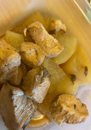 炊飯器で大根と鶏肉の煮物-レシピのメイン写真