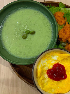 簡単!冷製えだまめスープ★話題入感謝-レシピのメイン写真