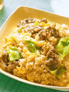 黄金レタス炒飯-レシピのメイン写真