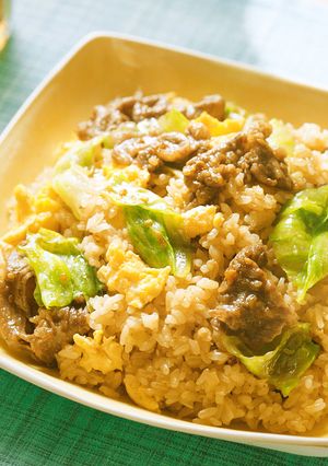 黄金レタス炒飯-レシピのメイン写真