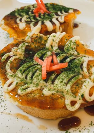 おかひじきDEお好み焼きパン-レシピのメイン写真