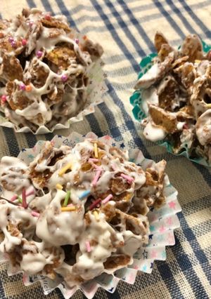 簡単カリカリコーンフレーク　チョコver-レシピのメイン写真