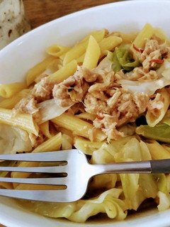 大類勇人男飯!鯖缶とピクルスのペンネ-レシピのメイン写真