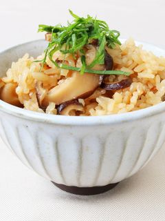 椎茸の炊き込みご飯-レシピのメイン写真