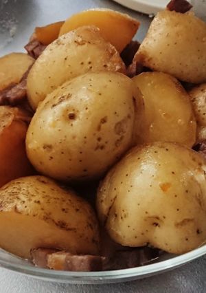 ベーコンと新じゃがいもの煮っころがし-レシピのメイン写真